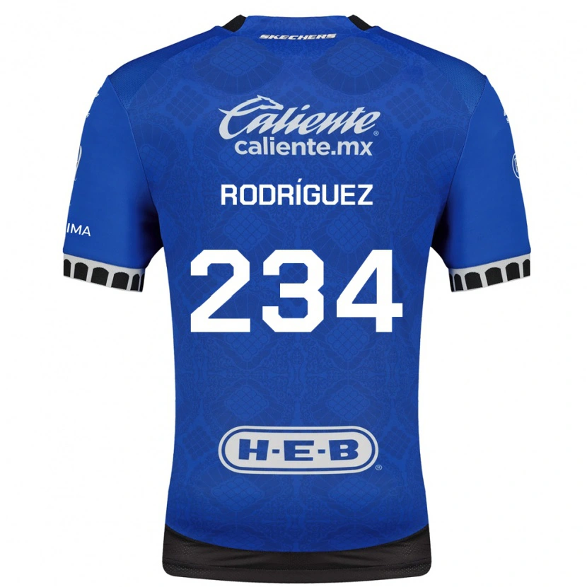 Danxen Kid Alejandro Rodríguez #234 Royal Blue White Black Away Jersey 2026/27 T-Shirt