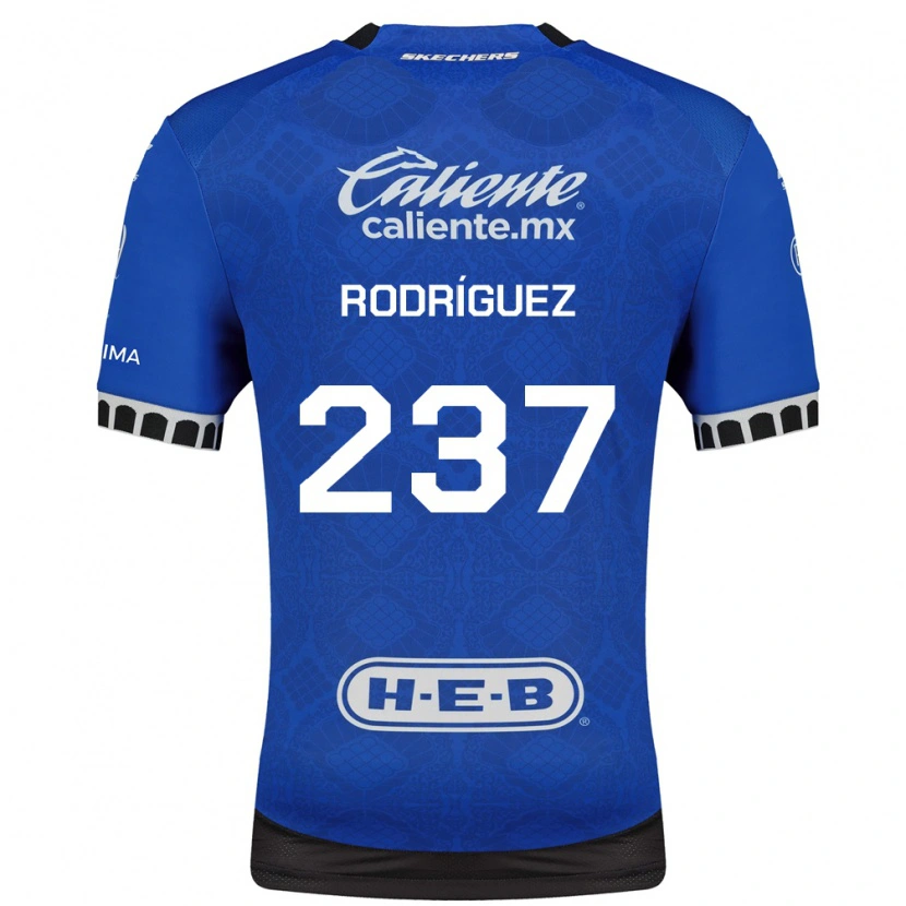 Danxen Kid Nicolás Rodríguez #237 Royal Blue White Black Away Jersey 2026/27 T-Shirt