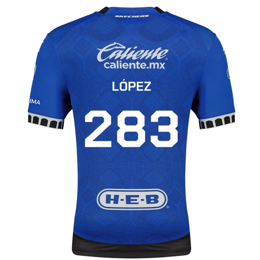 Danxen Kid Ángel López #283 Royal Blue White Black Away Jersey 2026/27 T-Shirt