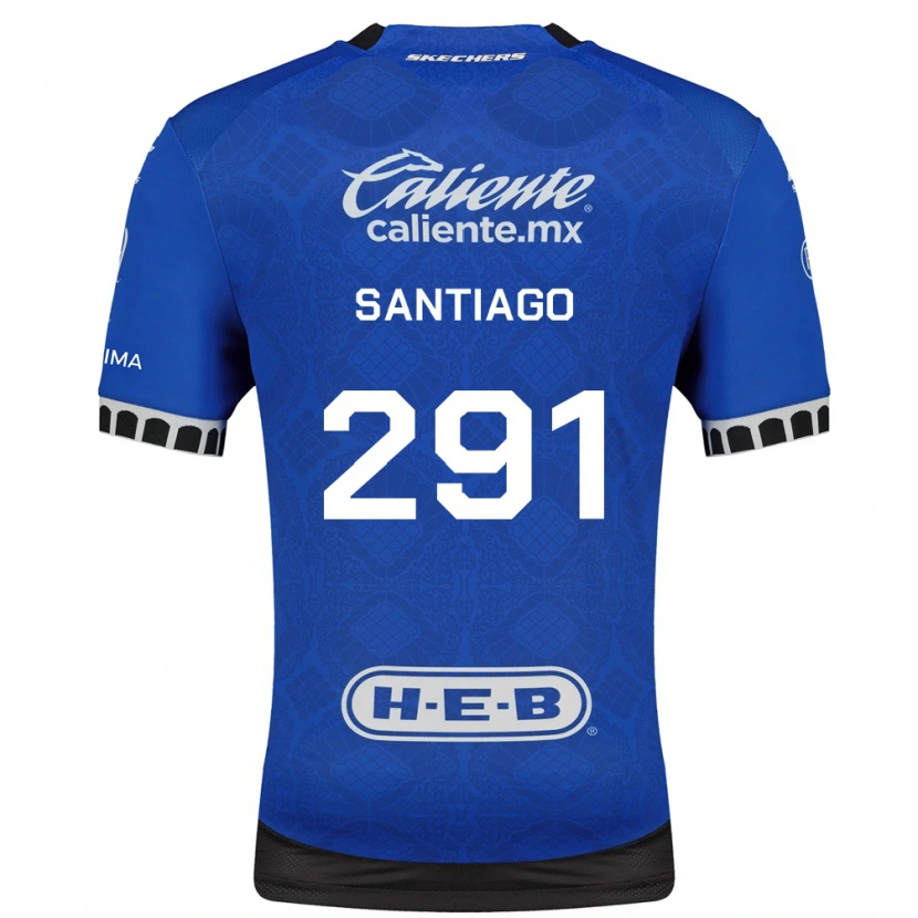 Danxen Kid Santiago De La Barrera #291 Royal Blue White Black Away Jersey 2026/27 T-Shirt