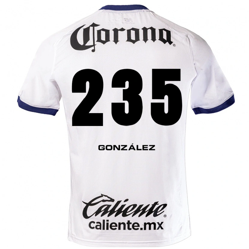 Danxen Kid Ian González #235 White Blue Black Away Jersey 2026/27 T-Shirt