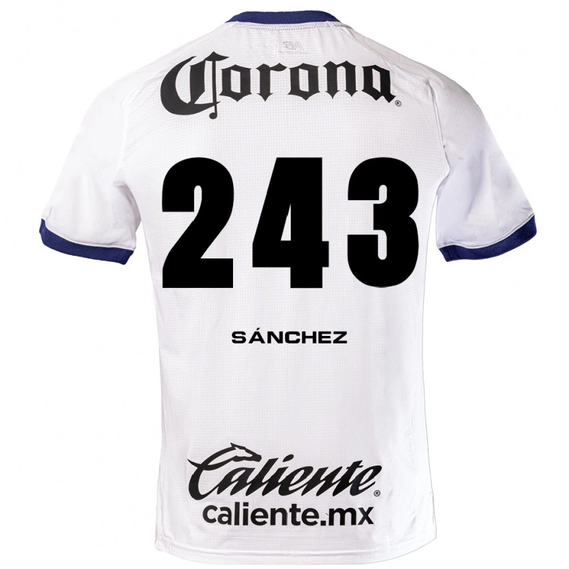 Danxen Kid Cedric Sánchez #243 White Blue Black Away Jersey 2026/27 T-Shirt