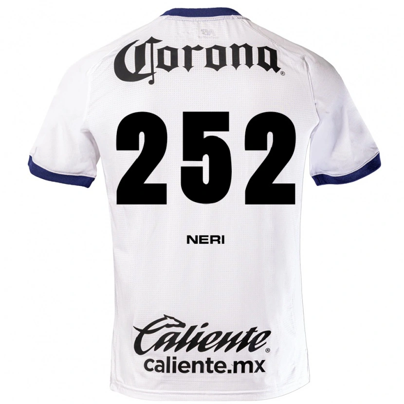 Danxen Kid Luis Neri #252 White Blue Black Away Jersey 2026/27 T-Shirt