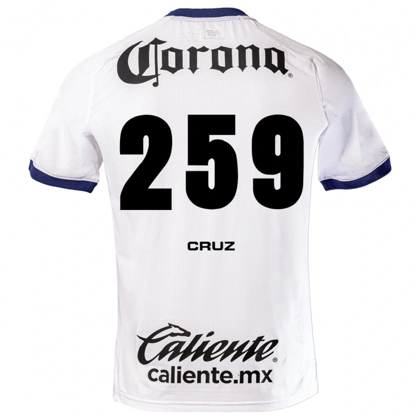 Danxen Kid Eder Cruz #259 White Blue Black Away Jersey 2026/27 T-Shirt