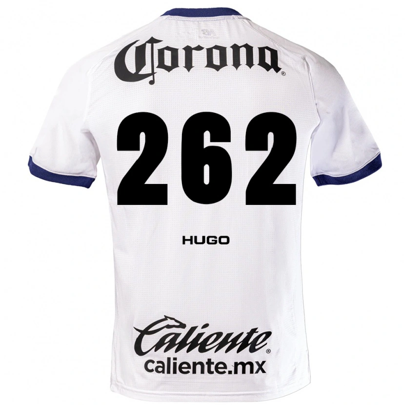 Danxen Kid Hugo Maximiliano González #262 White Blue Black Away Jersey 2026/27 T-Shirt