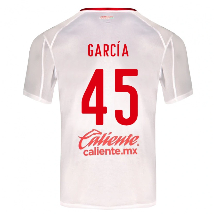 Danxen Kid Eduardo García #45 White Green Red Away Jersey 2026/27 T-Shirt