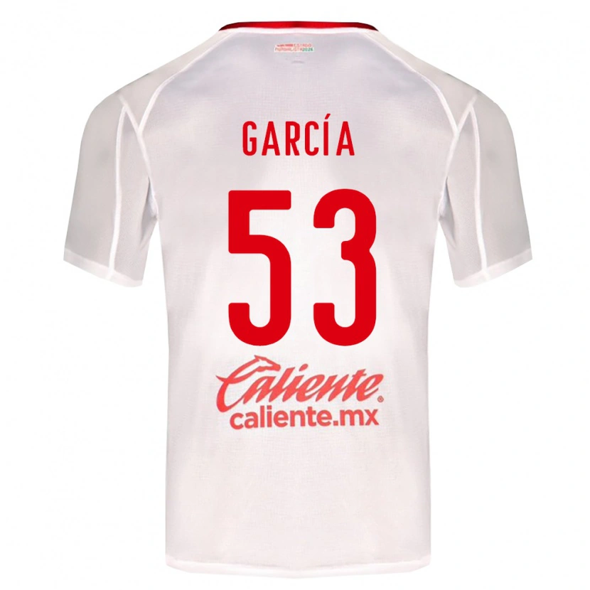 Danxen Kid Uziel García #53 White Green Red Away Jersey 2026/27 T-Shirt