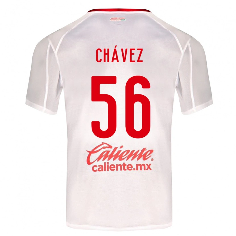 Danxen Kid Ángel Chávez #56 White Green Red Away Jersey 2026/27 T-Shirt