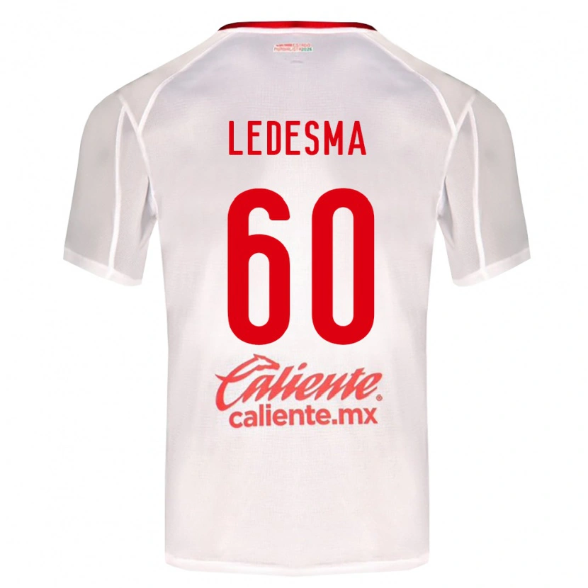 Danxen Kid Luis Ledesma #60 White Green Red Away Jersey 2026/27 T-Shirt