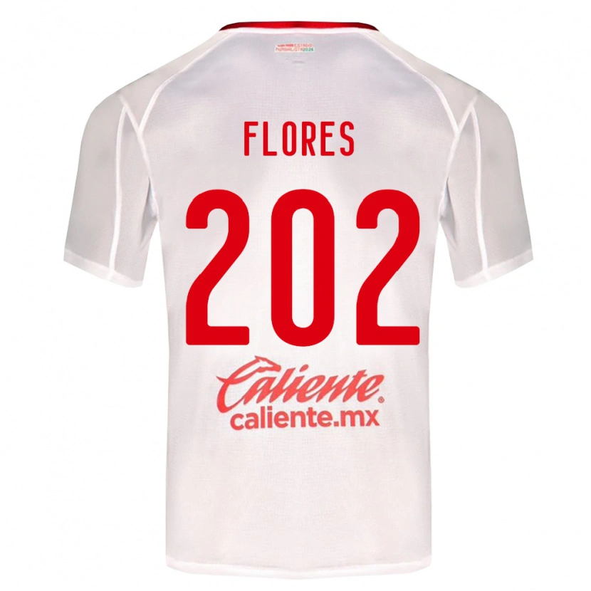 Danxen Kid Daniel Flores #202 White Green Red Away Jersey 2026/27 T-Shirt