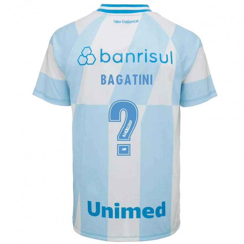 Danxen Kid Gustavo Bagatini #0 Light Blue White Away Jersey 2026/27 T-Shirt