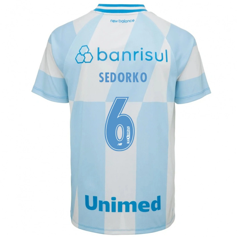 Danxen Kid Gabriel Sedorko #6 Light Blue White Away Jersey 2026/27 T-Shirt