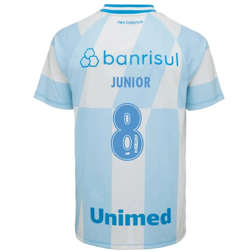 Danxen Kid Artur Junior #8 Light Blue White Away Jersey 2026/27 T-Shirt