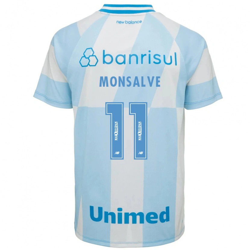Danxen Kid Miguel Monsalve #11 Light Blue White Away Jersey 2026/27 T-Shirt