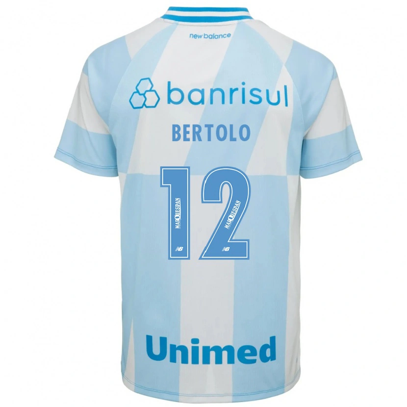 Danxen Kid Mateus Bertolo #12 Light Blue White Away Jersey 2026/27 T-Shirt