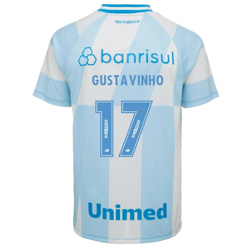 Danxen Kid Gustavinho #17 Light Blue White Away Jersey 2026/27 T-Shirt