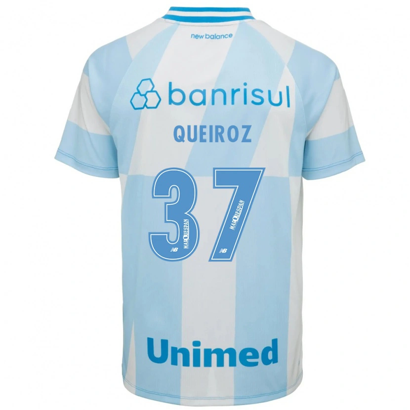 Danxen Kid Du Queiroz #37 Light Blue White Away Jersey 2026/27 T-Shirt