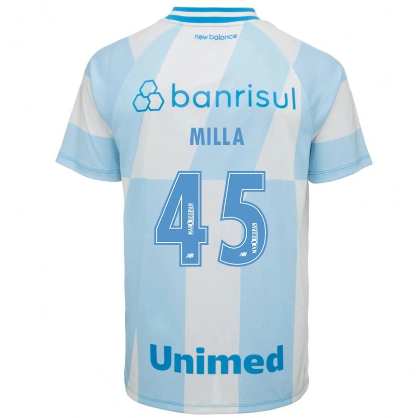 Danxen Kid Lucas Milla #45 Light Blue White Away Jersey 2026/27 T-Shirt