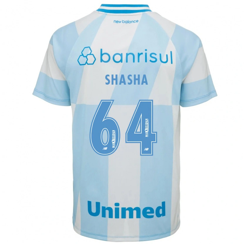 Danxen Kid Shashá #64 Light Blue White Away Jersey 2026/27 T-Shirt