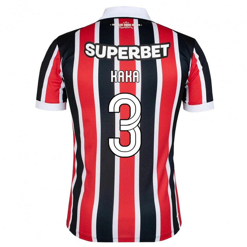 Danxen Kid Kaka #3 Red White Black Away Jersey 2026/27 T-Shirt