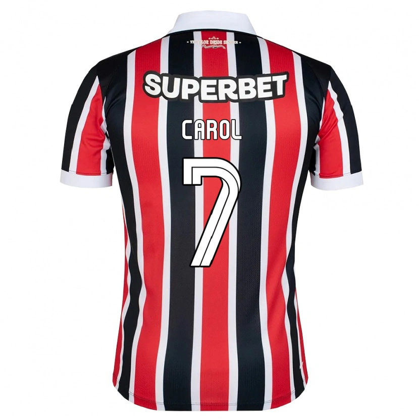 Danxen Kid Carol #7 Red White Black Away Jersey 2026/27 T-Shirt