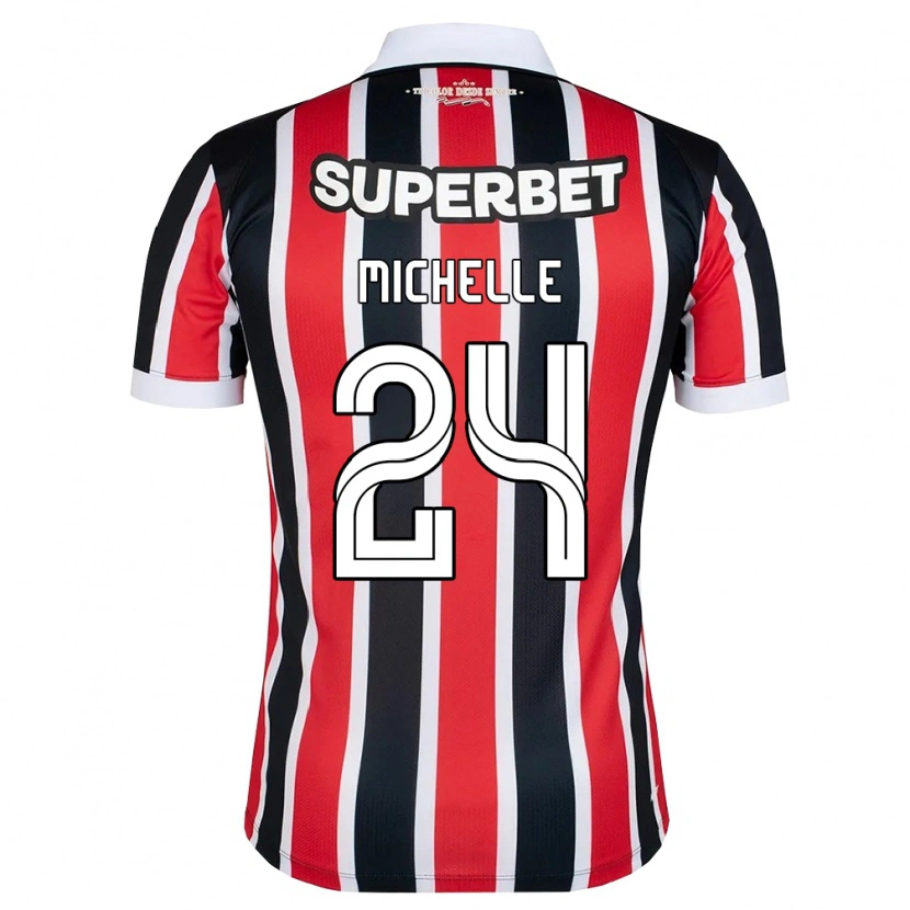 Danxen Kid Michelle #24 Red White Black Away Jersey 2026/27 T-Shirt