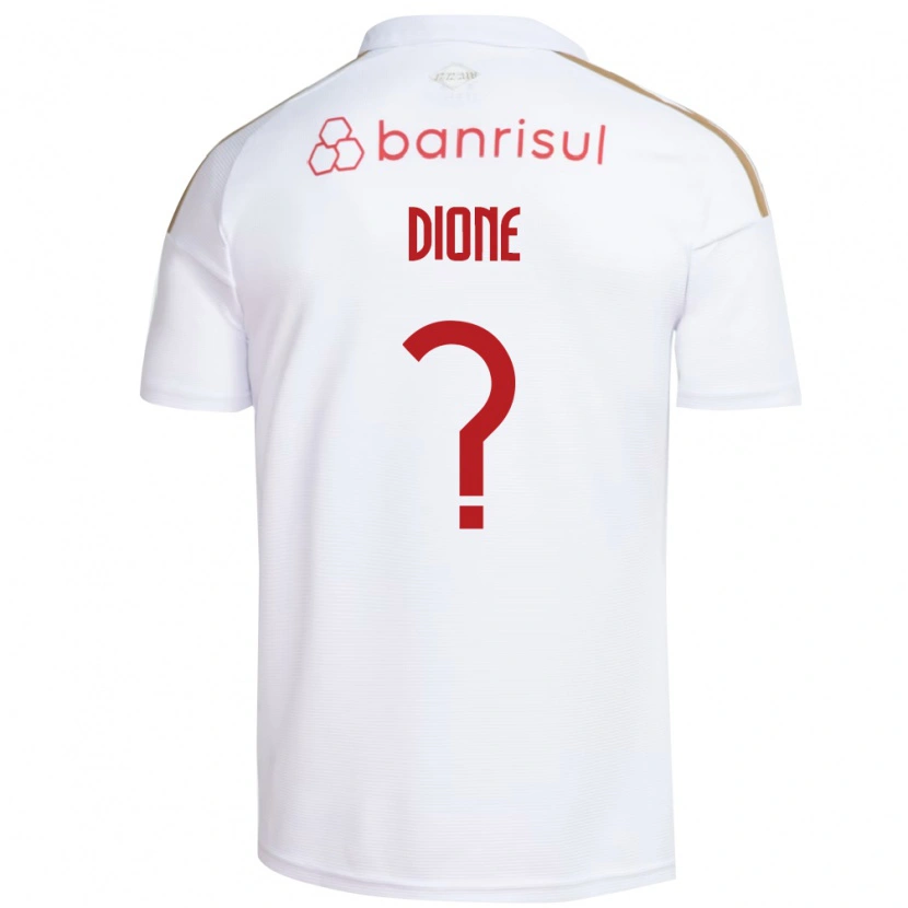 Danxen Kid Dione #0 White Red Away Jersey 2026/27 T-Shirt