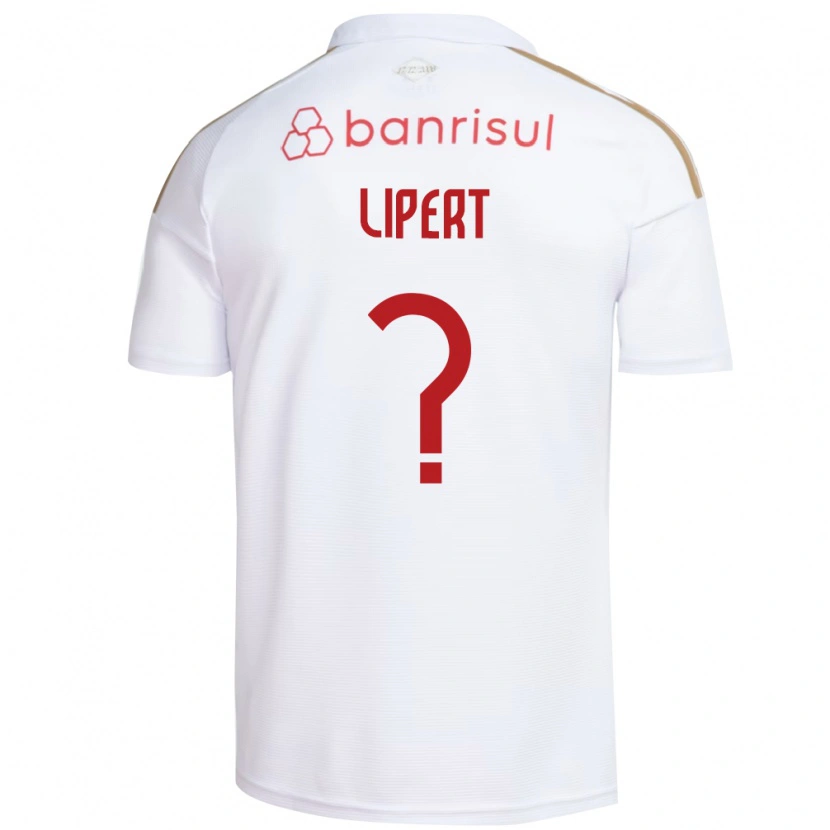 Danxen Kid Henrique Lipert #0 White Red Away Jersey 2026/27 T-Shirt