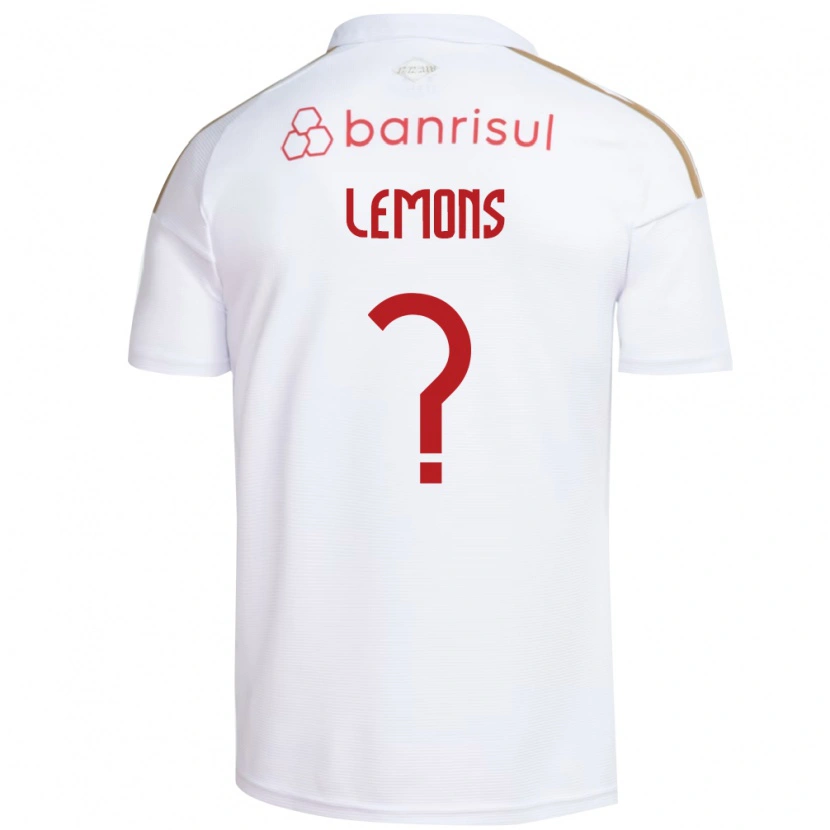 Danxen Kid Matheus Lemons #0 White Red Away Jersey 2026/27 T-Shirt