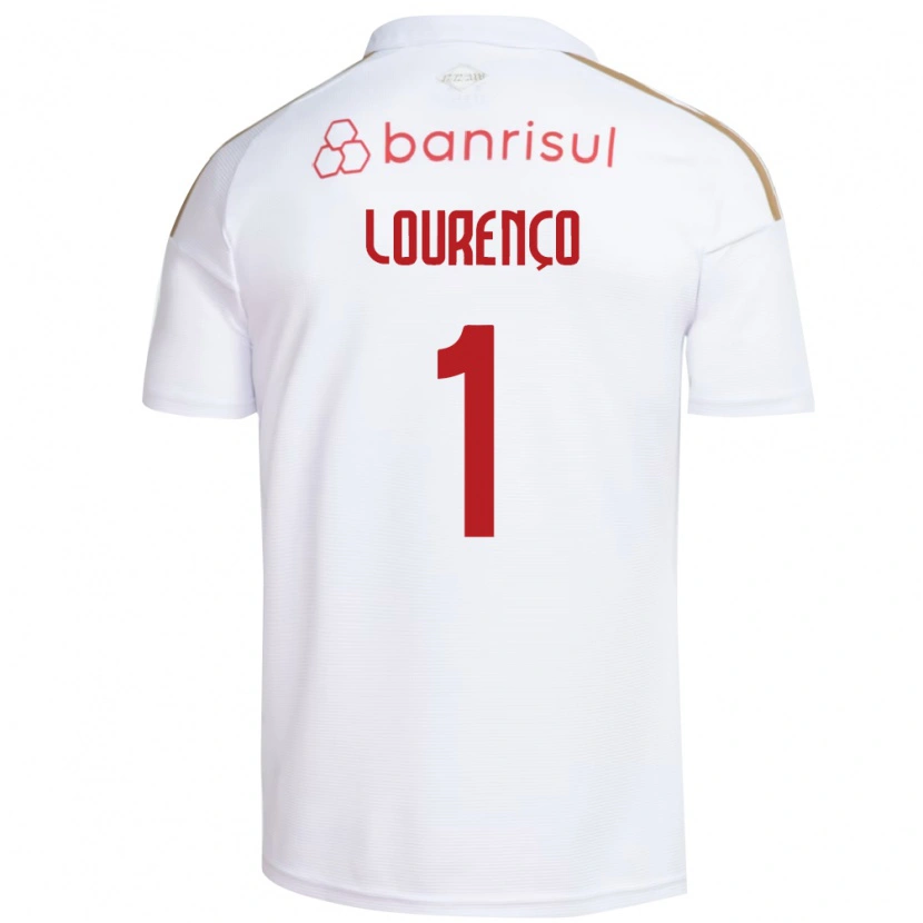 Danxen Kid Arthur Lourenço #1 White Red Away Jersey 2026/27 T-Shirt