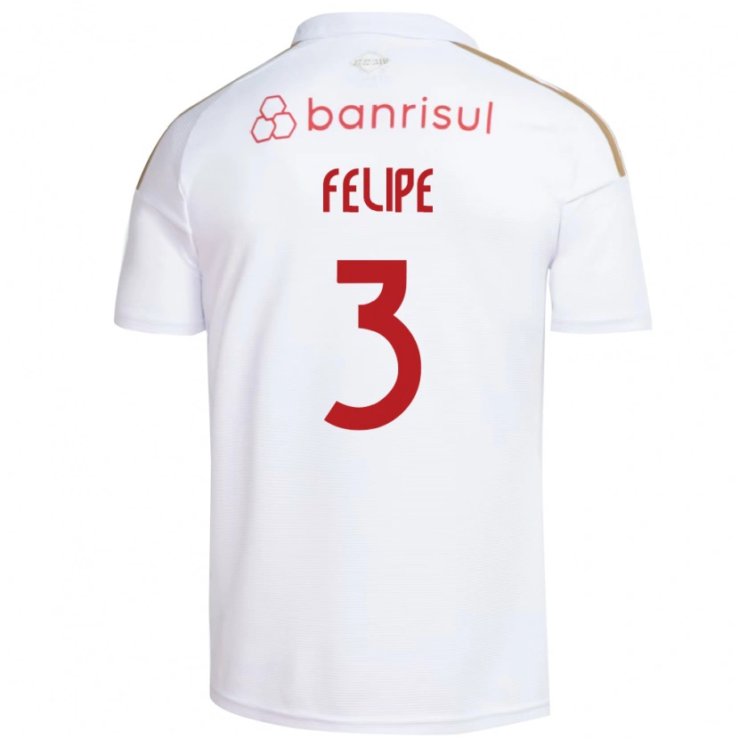 Danxen Kid Gabriel Lara #3 White Red Away Jersey 2026/27 T-Shirt