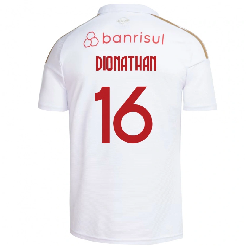 Danxen Kid Dionathan De Lima Dos Santos #16 White Red Away Jersey 2026/27 T-Shirt