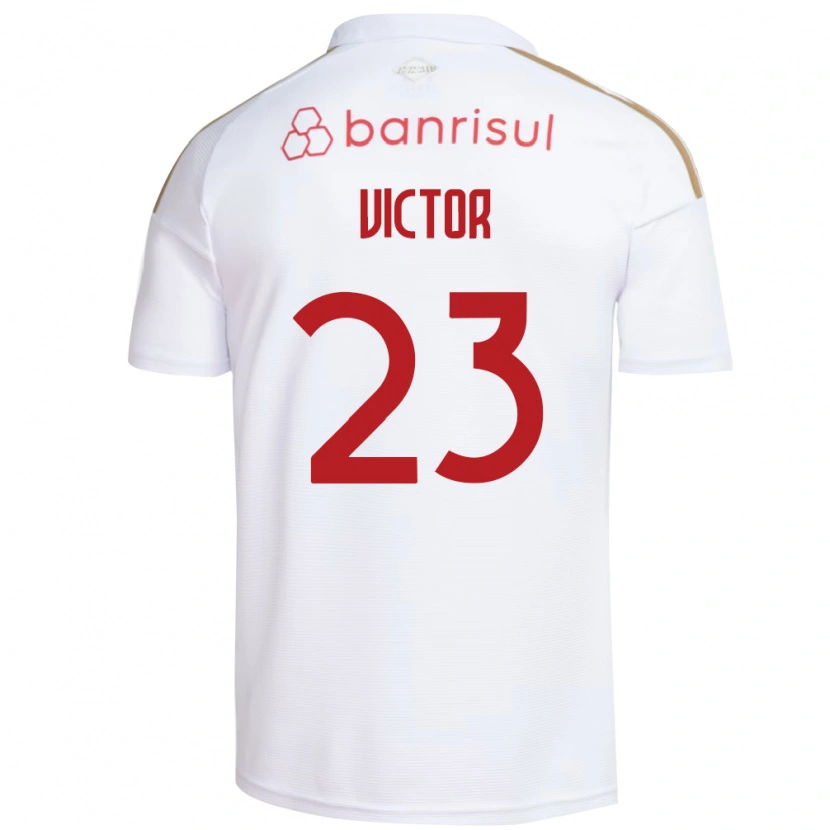 Danxen Kid Paulo Victor #23 White Red Away Jersey 2026/27 T-Shirt