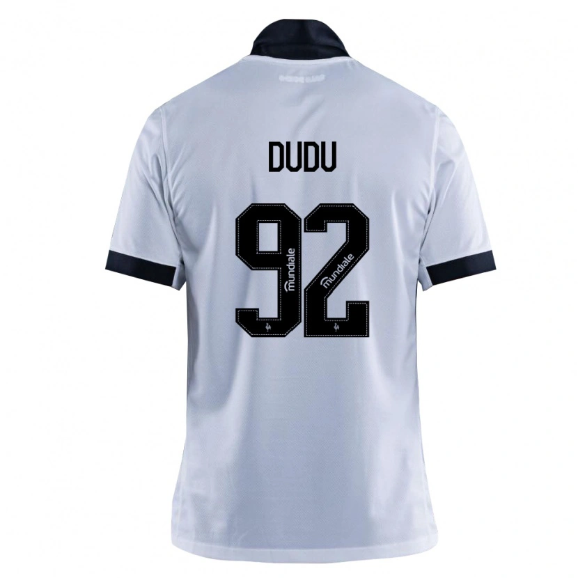 Danxen Kid Dudu #92 Black White Away Jersey 2026/27 T-Shirt
