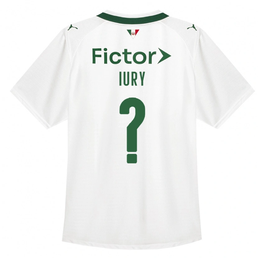 Danxen Kid Iury Salles Araujo Dos Santos #0 Green White Away Jersey 2026/27 T-Shirt