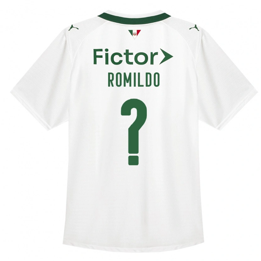 Danxen Kid Romildo Ruan Lopes Barros #0 Green White Away Jersey 2026/27 T-Shirt