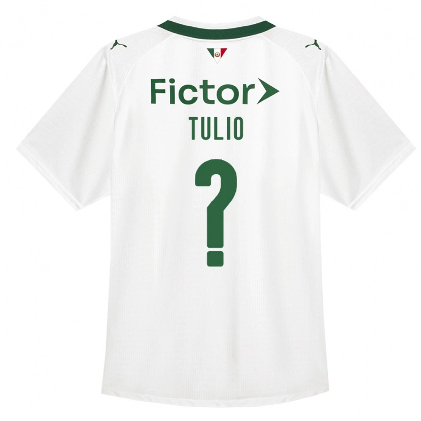 Danxen Kid Tulio Firmino Dos Santos Bernardo #0 Green White Away Jersey 2026/27 T-Shirt