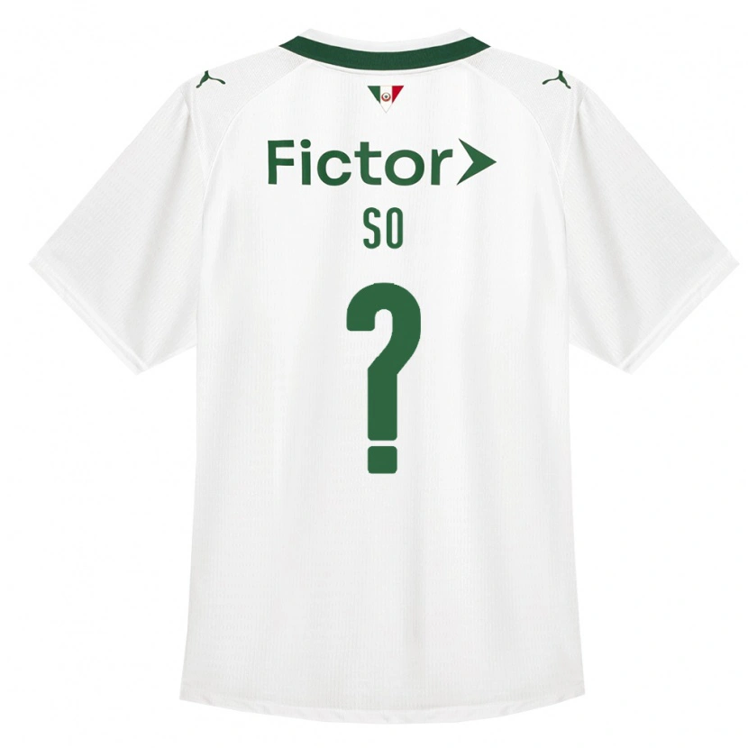 Danxen Kid Fábio Só #0 Green White Away Jersey 2026/27 T-Shirt