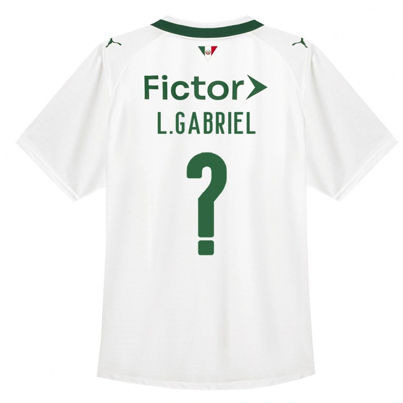 Danxen Kid Lucas Gabriel #0 Green White Away Jersey 2026/27 T-Shirt