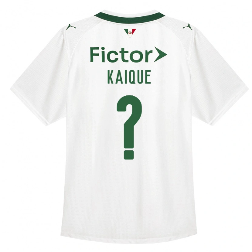 Danxen Kid Kaique Gabriel Da Conceição #0 Green White Away Jersey 2026/27 T-Shirt