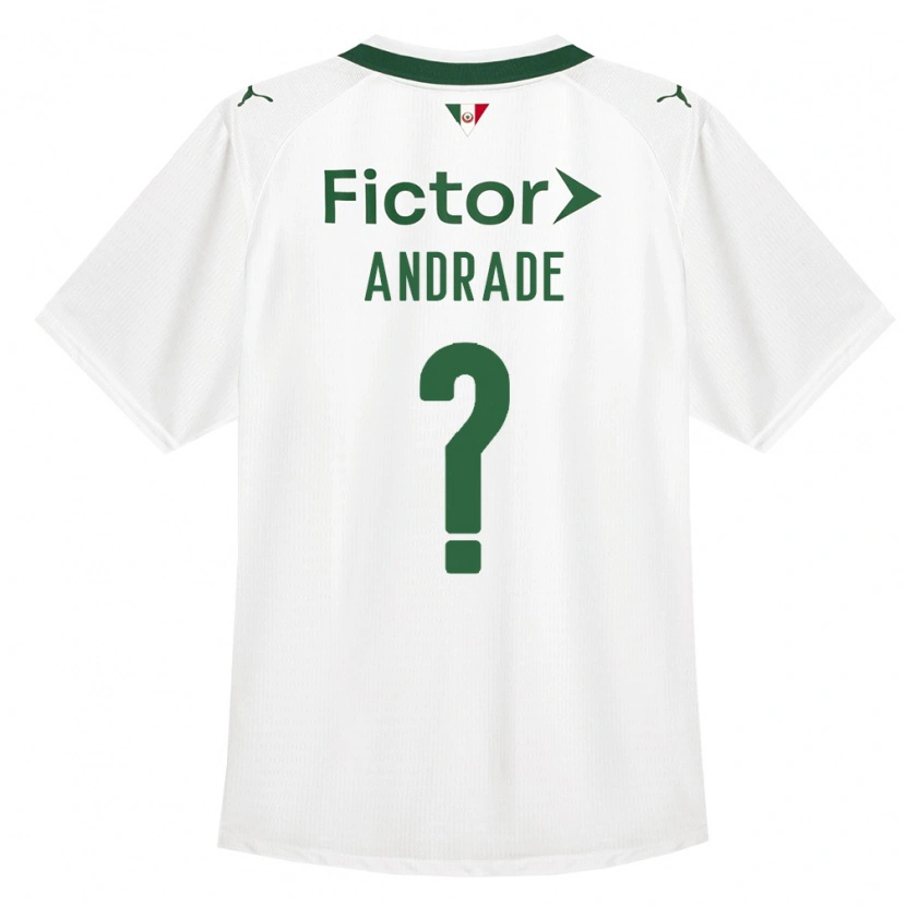 Danxen Kid Deivid Andrade #0 Green White Away Jersey 2026/27 T-Shirt