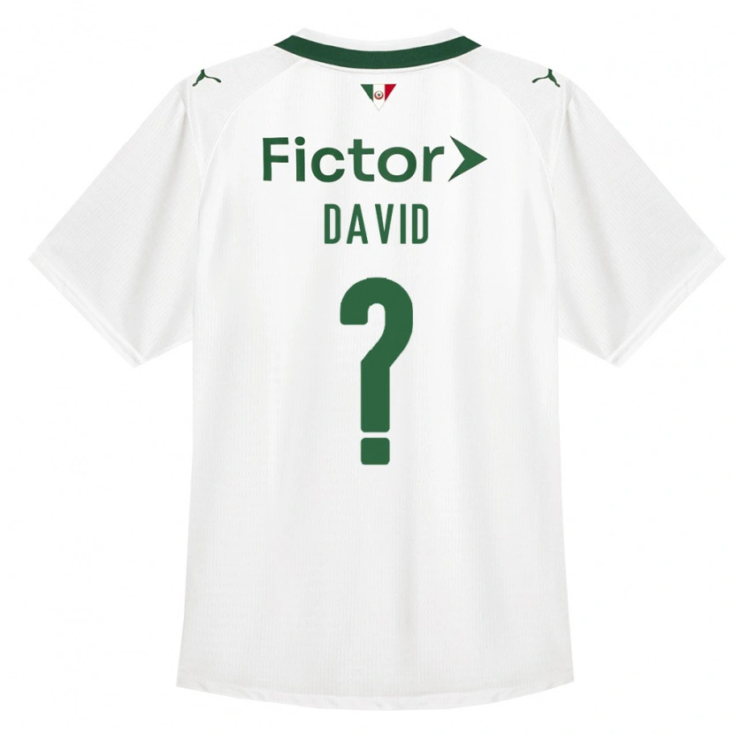 Danxen Kid David #0 Green White Away Jersey 2026/27 T-Shirt