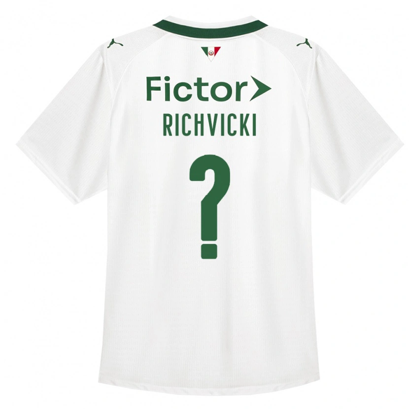 Danxen Kid Gabriel Richvicki #0 Green White Away Jersey 2026/27 T-Shirt