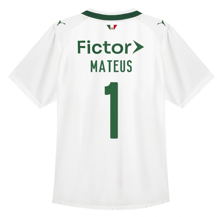 Danxen Kid Mateus #1 Green White Away Jersey 2026/27 T-Shirt