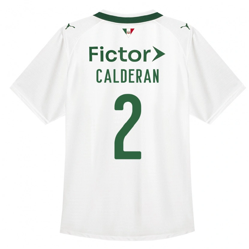 Danxen Kid Bruna Calderan #2 Green White Away Jersey 2026/27 T-Shirt