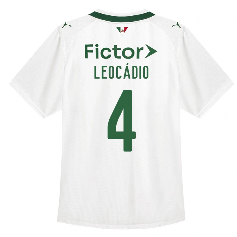 Danxen Kid Isaac Leocádio #4 Green White Away Jersey 2026/27 T-Shirt
