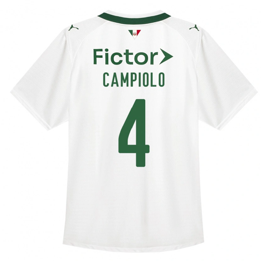 Danxen Kid Giovanna Campiolo #4 Green White Away Jersey 2026/27 T-Shirt