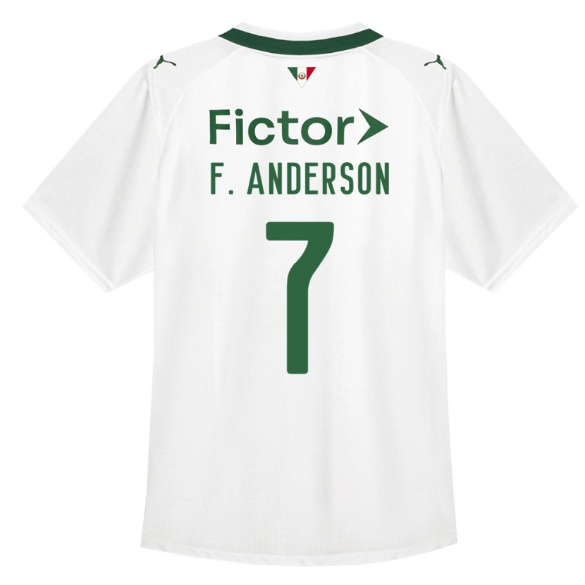 Danxen Kid Felipe Anderson #7 Green White Away Jersey 2026/27 T-Shirt