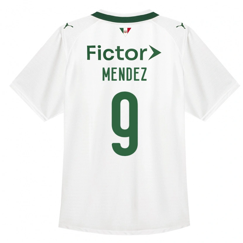 Danxen Kid Cesar Mendez #9 Green White Away Jersey 2026/27 T-Shirt