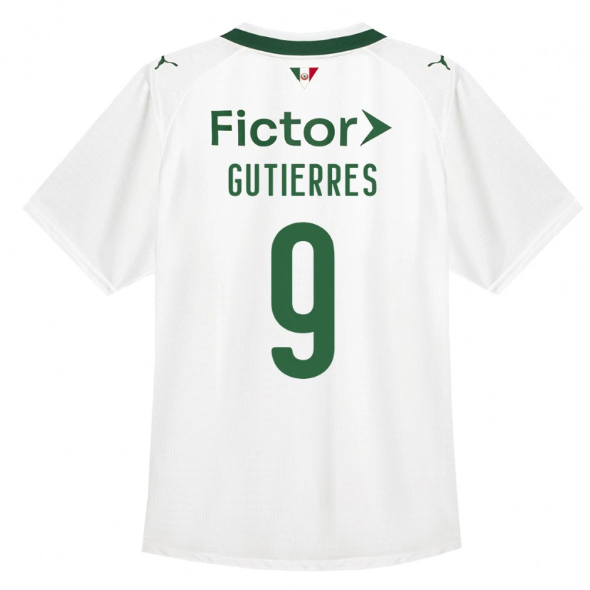 Danxen Kid Amanda Gutierres #9 Green White Away Jersey 2026/27 T-Shirt